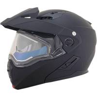 AFX - AFX FX-111DS Solid Helmet with Electric Shield - 0120-0802 - Matte Black - X-Large - Image 1