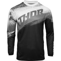 Thor - Thor Sector Vapor Jersey - 2910-6125 - Black/White - 4XL - Image 1