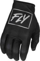 Fly Racing - Fly Racing Lite Gloves - 375-710M - Black/Gray - Medium - Image 1