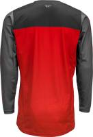 Fly Racing - Fly Racing Kinetic K121 Youth Jersey - 374-422YS - Red/Gray/Black - Small - Image 2