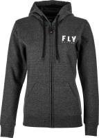 Fly Racing - Fly Racing Fly Logo Womens Hoody - 358-0138L - Charcoal - Large - Image 1