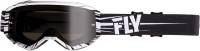 Fly Racing - Fly Racing Zone Goggles - 37-5140 - Black/White / Dark Smoke Lens - OSFM - Image 1