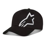 Alpinestars - Alpinestars Corp Snap 2 Hat - 1211810091020OS - Black/White - OSFM - Image 1