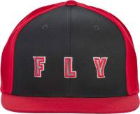 Fly Racing - Fly Racing WFH Hat - Black/Red - 351-0068 - Black/Red - OSFA - Image 1