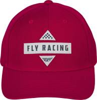 Fly Racing - Fly Racing Race Hat - Red - 351-0073 - Red - OSFA - Image 1