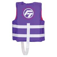 Full Throttle - Full Throttle Child Nylon Life Jacket - Purple - Image 2