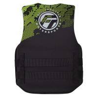 Full Throttle - Full Throttle Junior Hinged Neoprene Life Jacket - Green - Image 2