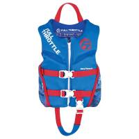 Full Throttle - Full Throttle Child Rapid-Dry Flex-Back Life Jacket - Blue - Image 1