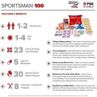 Adventure Medical Kits - Adventure Medical Sportsman 100 First Aid Kit - Image 3