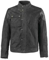 RSD - RSD Truman Perforated Waxed Cotton Jacket - 0801-0273-0053 - Black - Medium - Image 1