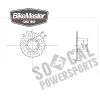 BikeMaster - BikeMaster Steel Rear Sprocket - 33T - 965020 - Image 2