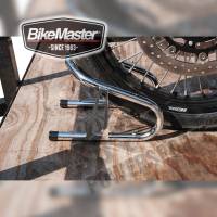 BikeMaster - BikeMaster Wheel Chock - 6.5in. - Chrome - 152275 - Image 2