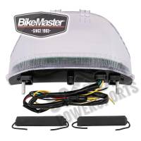 BikeMaster - BikeMaster Integrated Taillight - Clear Lens - 261708 - Image 1