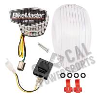 BikeMaster - BikeMaster Integrated Taillight - Clear Lens - 261734 - Image 1