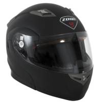 Zoan - Zoan Flux 4.1 Solid Snow Helmet with Electric Shield - 037-463 - Matte Black - X-Small - Image 1