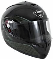 Zoan - Zoan Optimus Solid Snow Helmet with Electric Shield - 038-516 - Black - Large - Image 1