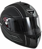 Zoan - Zoan Optimus Raceline Graphics Helmet - 138-189 - Matte Black/Silver - 3XL - Image 1