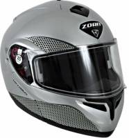 Zoan - Zoan Optimus Solid Helmet - 038-025 - Silver - Medium - Image 1