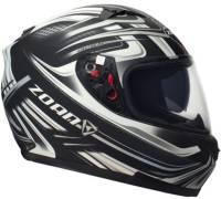 Zoan - Zoan Blade SV Reborn Graphics Snow Helmet with Electric Shield - 035-295SN/E - Matte White - Medium - Image 1