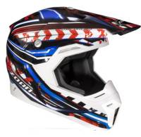 Zoan - Zoan Synchrony MX Monster Graphics Helmet - 521-197 - Black/Blue/Red - X-Large - Image 1