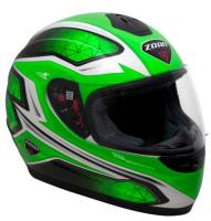 Zoan - Zoan Thunder Electra Graphics Helmet - 223-157 - Green - X-Large - Image 1