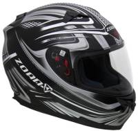 Zoan - Zoan Blade SV Reborn Graphics Snow Helmet with Electric Shield - 035-285SN/E - Silver - Medium - Image 1