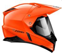 Zoan - Zoan Synchrony Duo-Sport Solid Snow Helmet with Electric Shield - 521-455SN/E - Hi-Vis Orange - Medium - Image 1