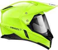 Zoan - Zoan Synchrony Duo-Sport Solid Snow Helmet with Electric Shield - 521-449SN/E - Hi-Vis Yellow - 3XL - Image 1