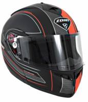 Zoan - Zoan Optimus Raceline Graphics Snow Helmet - 138-164SN - Matte Black/Orange - Small - Image 1