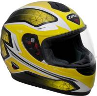 Zoan - Zoan Thunder Electra Graphics Youth Helmet - 223-142 - Yellow - Large - Image 1