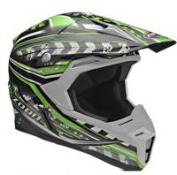 Zoan - Zoan Synchrony MX Monster Graphics Helmet - 521-129 - Black/Green - 3XL - Image 1