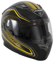 Zoan - Zoan Flux 4.1 Commander Graphics Snow Helmet with Electric Shield - 137-157SN/E - Yellow - X-Large - Image 1