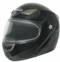 Zoan - Zoan Goliath Solid Snow Helmet with Electric Shield - 024-610SN/E - Black - 4XL - Image 1