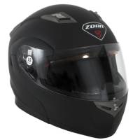 Zoan - Zoan Flux 4.1 Solid Snow Helmet with Electric Shield - 037-036SN/E - Matte Black - Large - Image 1