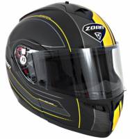 Zoan - Zoan Optimus Raceline Graphics Snow Helmet - 138-149SN - Matte Black/Yellow - 3XL - Image 1