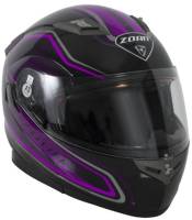 Zoan - Zoan Flux 4.1 Commander Graphics Snow Helmet with Electric Shield - 137-173SN/E - Pink - X-Small - Image 1