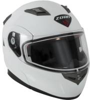 Zoan - Zoan Flux 4.1 Solid Snow Helmet with Double Lens - 037-008SN - White - 2XL - Image 1