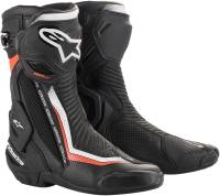 Alpinestars - Alpinestars SMX Plus Vented Boots - 2221119-1231-46 - Black/White/Red Fluo - 11.5 - Image 1