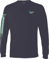 Fly Racing - Fly Racing Tribe Long Sleeve Shirt - 352-4162X - Charcoal/Green - X-Large - Image 1