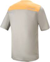 Alpinestars - Alpinestars Drop 4.0 Short-Sleeve Jersey - 1766220-6004-2X - Gray/Orange - 2XL - Image 2