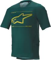 Alpinestars - Alpinestars Drop 6.0 Short Sleeve Jersey - 1766320-7170-2X - Atlantic Green - 2XL - Image 1