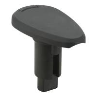 Attwood Marine - Attwood LightArmor Plug-In Base - 2 Pin - Black - Teardrop - Image 1