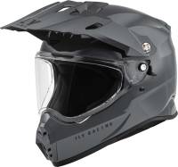 Fly Racing - Fly Racing Trekker Solid Helmet - 73-7020XS - Gray - X-Small - Image 1