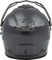 Fly Racing - Fly Racing Trekker Solid Helmet - 73-7020XS - Gray - X-Small - Image 2