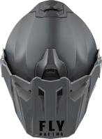 Fly Racing - Fly Racing Trekker Solid Helmet - 73-7020XS - Gray - X-Small - Image 3