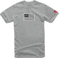 Alpinestars - Alpinestars Flagged T-Shirt - 1213720381026L - Gray Heather - Large - Image 1