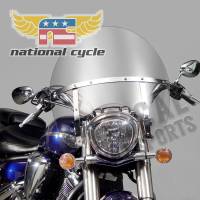 National Cycle - National Cycle SwitchBlade Chopped Windshield - Clear - N21437 - Image 1