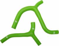 Moose Racing - Moose Racing Race Fit Radiator Hose Kit - 2 - Green - KAW-92GN - Image 2