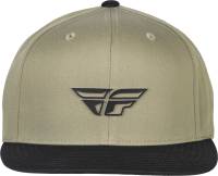 Fly Racing - Fly Racing Weeknder Youth Hat - Khaki/Black - 351-0076Y - Khaki/Black - OSFA - Image 1