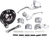 Drag Specialties - Drag Specialties Chrome Handlebar Control Kit with Mechanical Clutch with Switch - H07-0751AK - Image 1